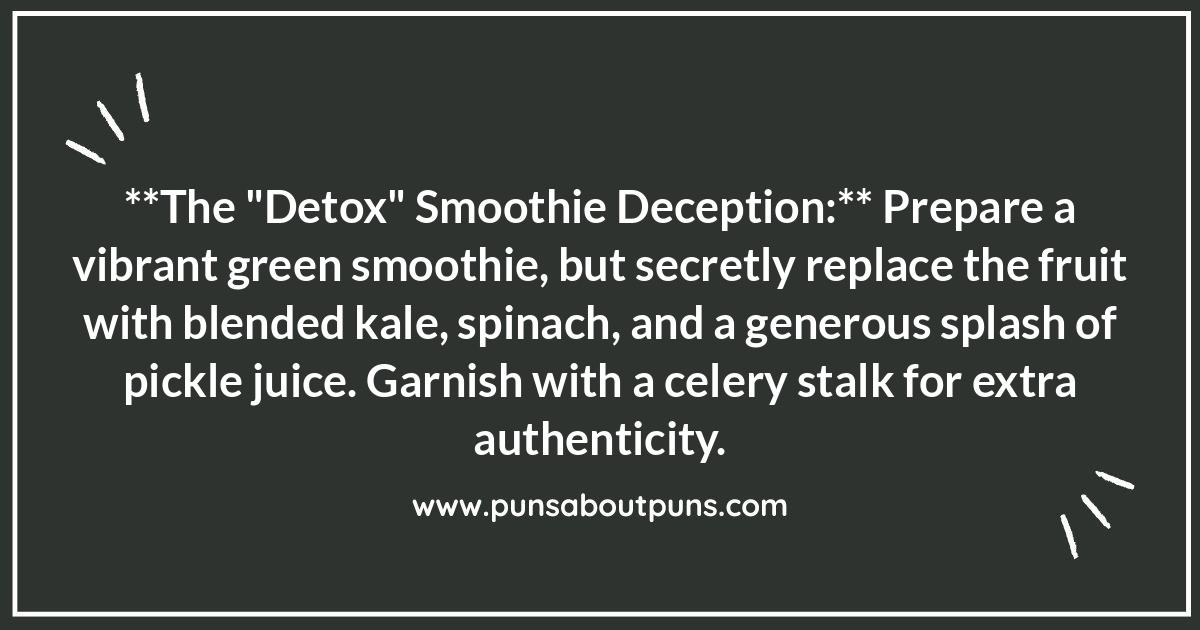 Food-Related New Year Resolution Pranks: Culinary Chaos