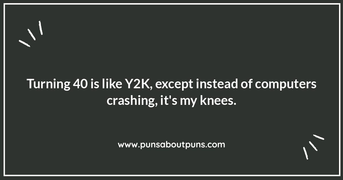 From Birthday Cakes to Backaches: Relatable Turning 40 Humor Quotes