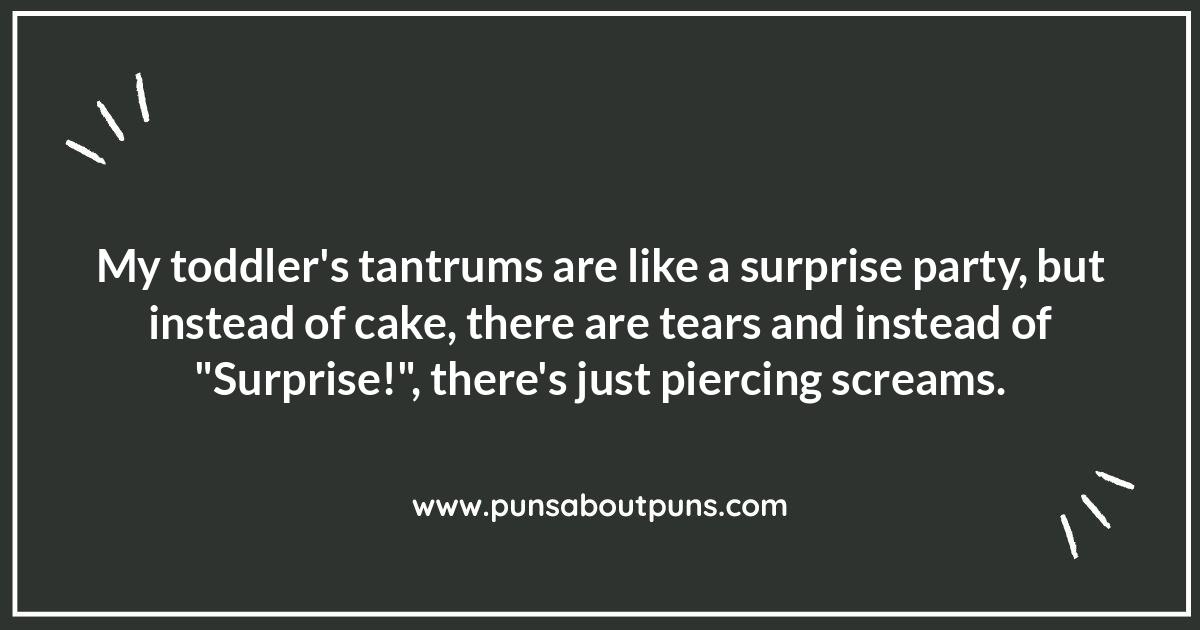 From Zero to Sixty: Funny Quotes Capturing the Speed of Toddler Tantrums