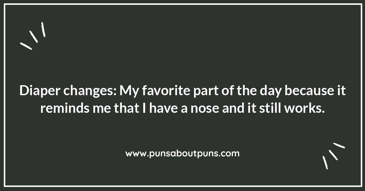 Funny Dad Life Quotes About Diaper Duty Disasters