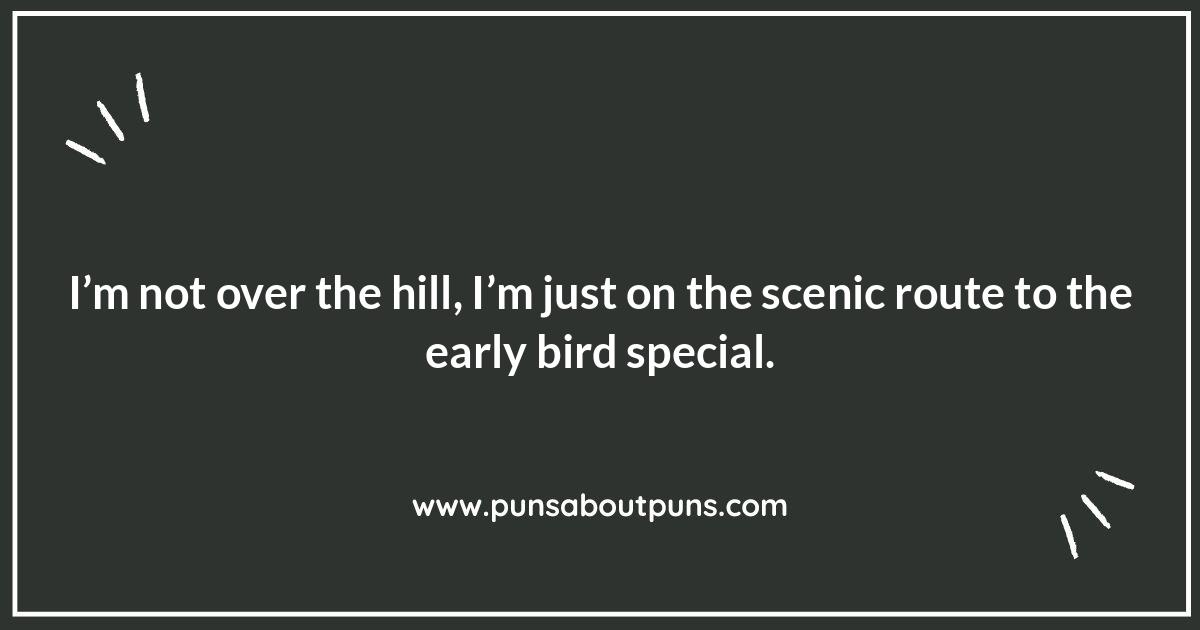 Funny Over the Hill Quotes: Embracing the Aging Journey