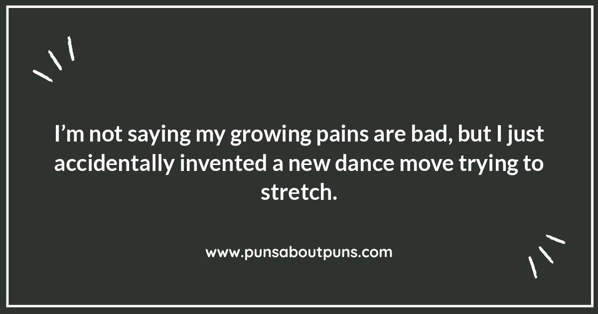Growing Pains Funny Sayings: Relatable Quips for Aching Bodies