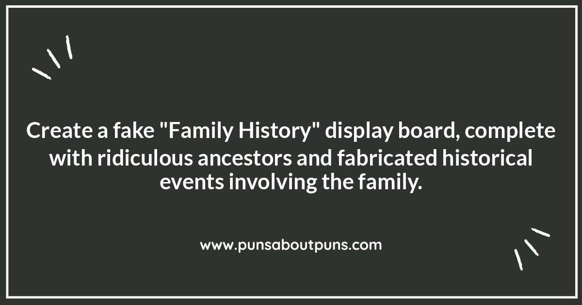 Harmless Family Reunion Prank Ideas: Keeping it Light and Fun