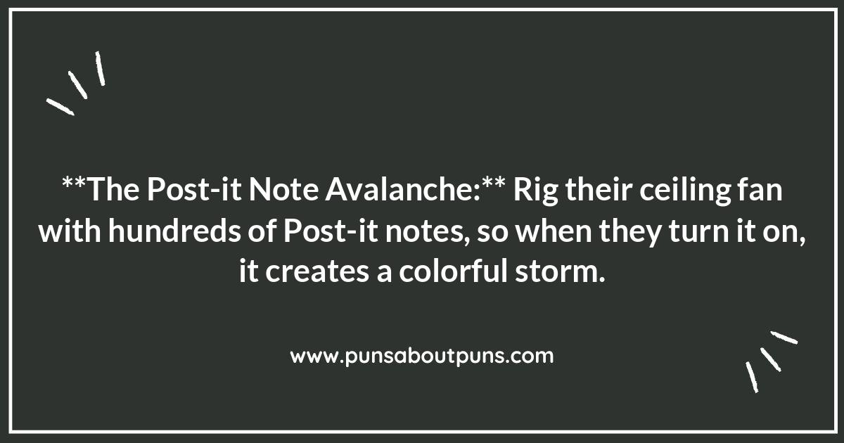 Harmless Office Pranks with Post-it Notes: A Sticky Situation