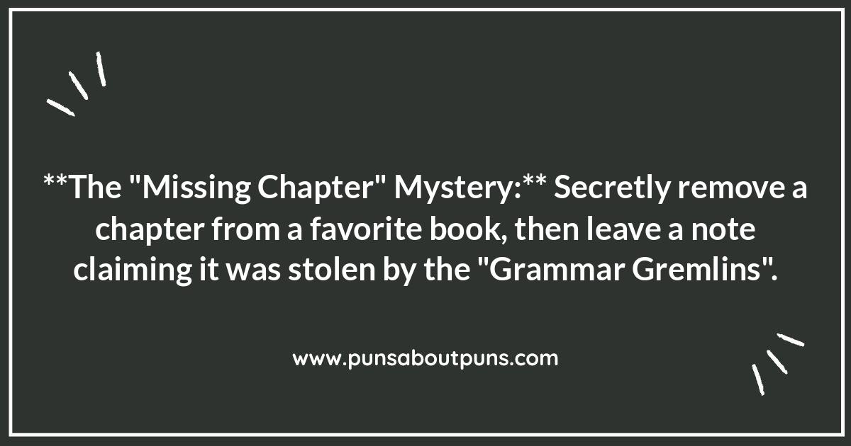 Literary Larceny: Book Prank Ideas for the Mischievous Mind