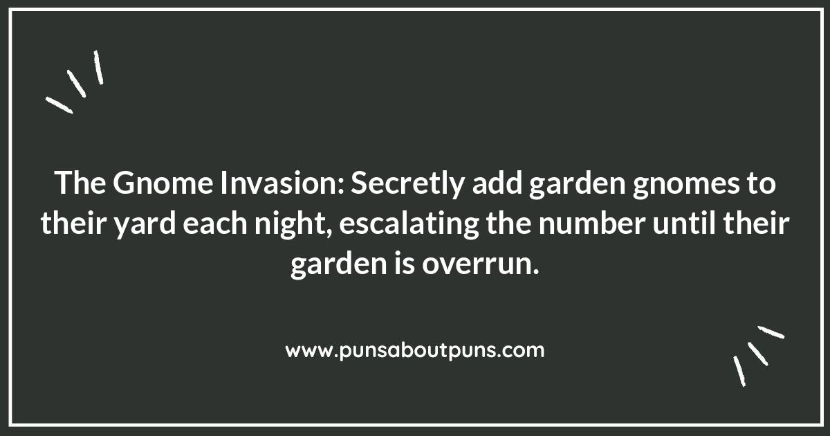Outdoor Pranks for Parents: Garden Giggles