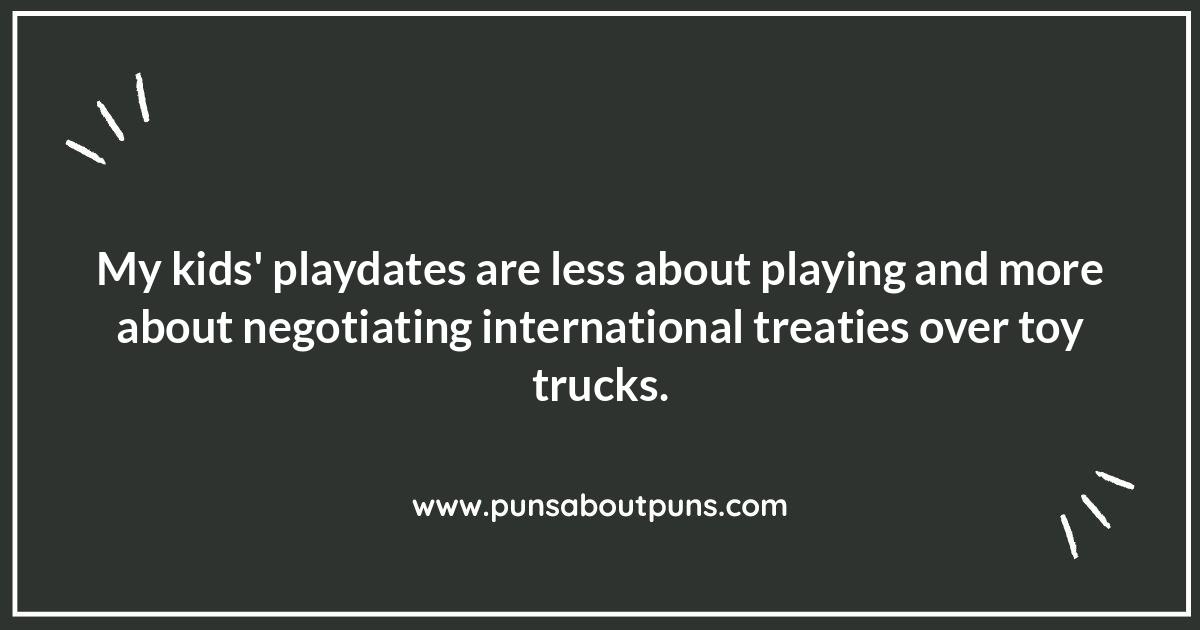 Playdate Pandemonium: Funny Parenthood Quotes on Socializing