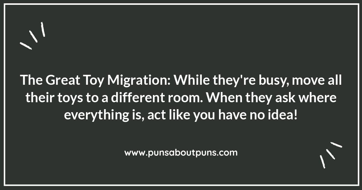 Preschooler-Approved Antics: Gentle Pranks that Delight