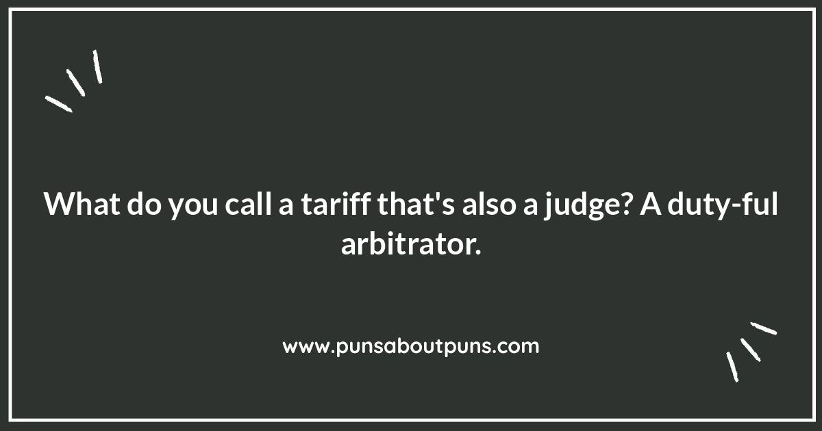 Tariff Humor: Navigating the Complex World of Trade with Giggles
