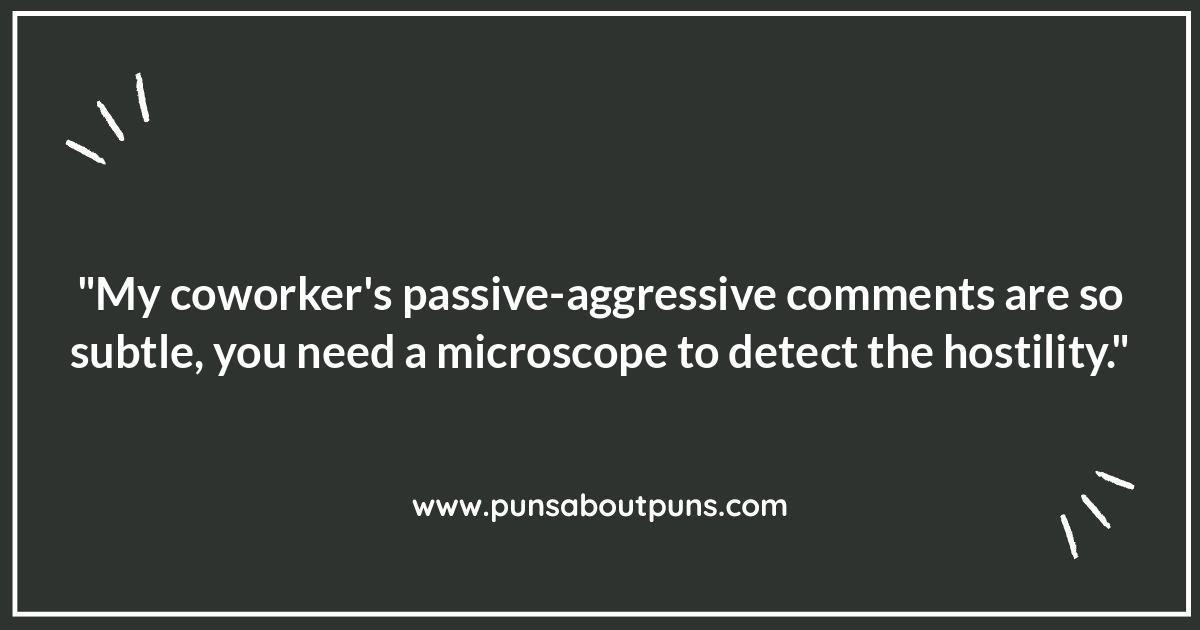 When Sarcasm Hurts: Addressing Passive-Aggressive Coworker Quotes