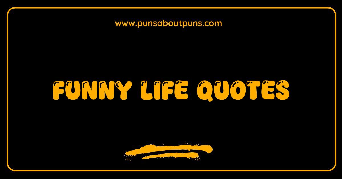 Best Funny Life Quotes That Will Make You LOL And Think
