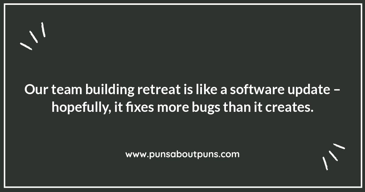 From Groans to Giggles: Team Building Funny Quotes for Retreat Success