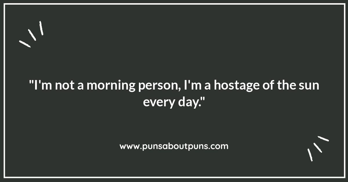 Morning Sarcasm Quotes: Hilarious Takes on Early Risers