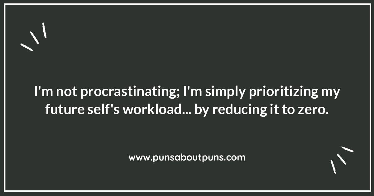 Workplace Humor: Procrastination Quotes for the Diligently Distracted